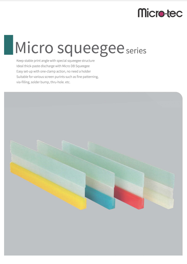 Micro-tec Micro squeegee Series