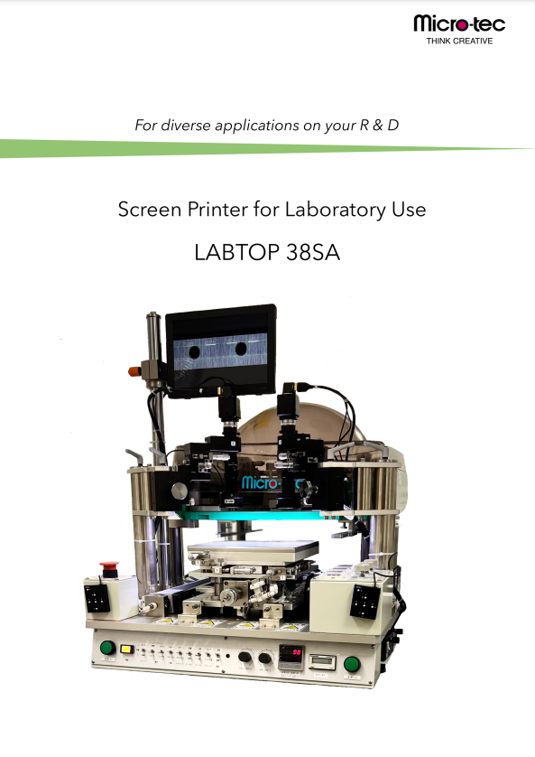 Screen Printer for Laboratory Use LABTOP 38SA