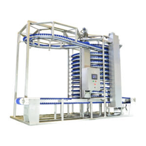 Spiral Cooled Conveyor Side Drive Type / Direct Drive Type / Direct Drive Stacker Type