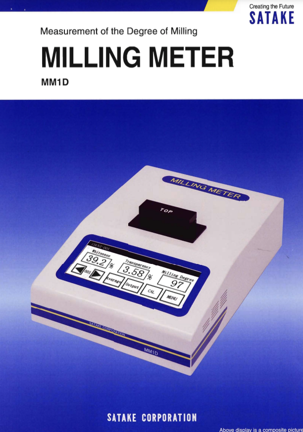 Measurement of the Degree of Milling MILLING METER MM1D