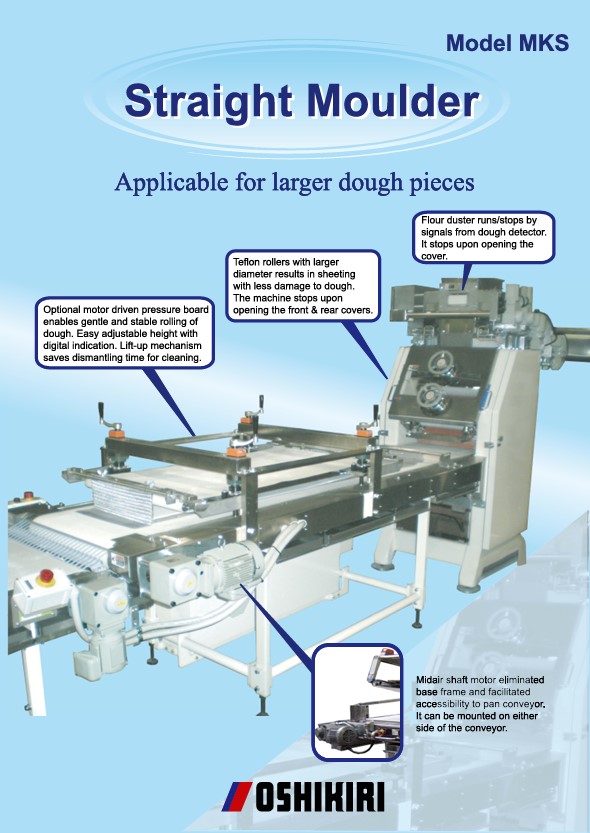 Straight Moulder Model MKS Catalog dot B